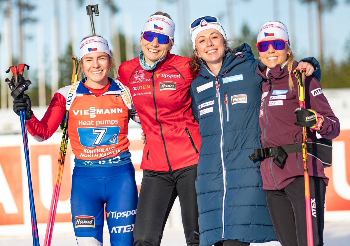 Michal Krčmář, štafeta mužů na SP v Kontiolahti 2026